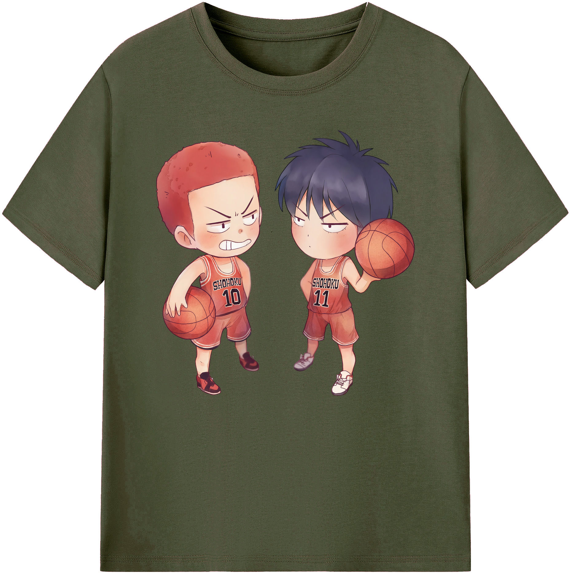 （画像用） SLAM DUNK／スラムダンク 綿100％ メンズ半袖Tシャツ｜肌触りやわらか＆通気性